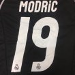 画像1: 子供用 K027 レアルマドリードAWAY MODRIC*19 モドリッチ 黒 17 ゲームシャツ パンツ付/サッカー/オーダーメイド/ネーム作成/通販/キッズ/ジュニア/子供用/大人用/オリジナル (1)