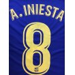 画像1: 大人用 A003 バルセロナHOME  A.INIESTA*8 イニエスタ 19 青赤 ゲームシャツ パンツ付 (1)