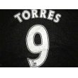 画像1: 子供用 K036 チェルシーAWAY TORRES*9 トーレス 黒袖黄 17 ゲームシャツ パンツ付 サッカー ユニフォーム (1)