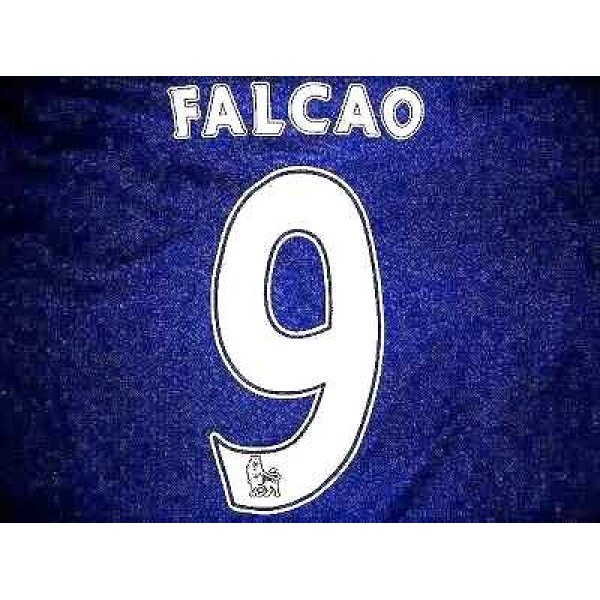 画像1: 子供用 K005 チェルシーHOME FALCAO*9 ファルカオ 18 青  ゲームシャツ パンツ付 サッカー ユニフォーム (1)