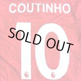 画像: 子供用 K010 リバプール COUTINHO*10 フィリペ・コウチーニョ 赤 18 ゲームシャツ パンツ付