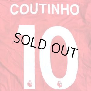 画像: 子供用 K010 リバプール COUTINHO*10 フィリペ・コウチーニョ 赤 18 ゲームシャツ パンツ付