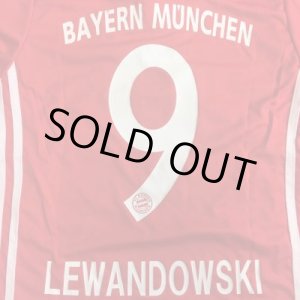 画像: 大人用 A022 バイエルンHOME 赤 LEWANDOWSKI*9 レヴァンドフスキ 18 ゲームシャツ パンツ付 /サッカー/オーダーメイド/ネーム作成/通販/キッズ/ジュニア/子供用/大人用/オリジナル