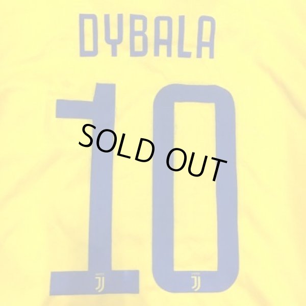 画像1: 大人用 A116 ユベントスAWAY DYBALA*10 ディバラ 黄 18 ゲームシャツ パンツ付 /サッカー/オーダーメイド/ネーム作成/通販/キッズ/ジュニア/子供用/大人用/オリジナル (1)