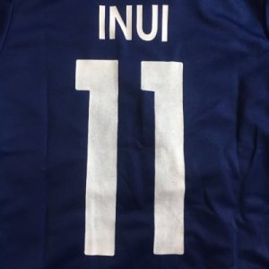 画像: 大人用 A044 日本代表 INUI*11 乾 貴士 青 17 ゲームシャツ パンツ付 /サッカー/オーダーメイド/ネーム作成/通販/キッズ/ジュニア/子供用/大人用/オリジナル