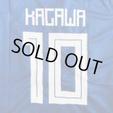 画像: 大人用 A044 日本代表 KAGAWA*10 香川 真司 青 19 ゲームシャツ パンツ付