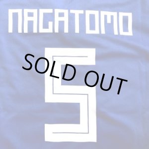 画像: 大人用 A044 日本代表 NAGATOMO*5 長友 佑都 青 19 ゲームシャツ パンツ付