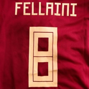 画像: 子供用 K029 ベルギー FELLAINI*8 フェライニ 赤 18 ゲームシャツ パンツ付 