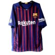 画像2: 大人用 A003 バルセロナHOME  A.INIESTA*8 イニエスタ 19 青赤 ゲームシャツ パンツ付 (2)