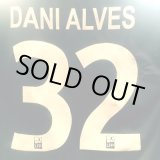 画像: 大人用 A144 パリサンジェルマン DANI ALVES*32 ダニ アルヴェス 黒 18 ゲームシャツ