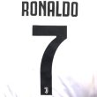 画像1: 大人用 A007 ユベントス RONALDO*7 ロナウド 白黒 19 ゲームシャツ パンツ付 (1)