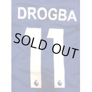 画像: 大人用 A005 チェルシー DROGBA*11 ドログバ 青 20 ゲームシャツ パンツ付