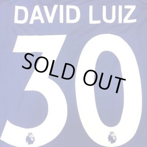 画像: 大人用 A005 チェルシー DAVID LUIZ*30 ダビド ルイス 青 20 ゲームシャツ パンツ付