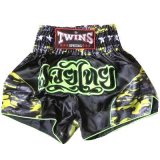 画像: 新品 サテン 112 TWINS ボクシングパンツ S/M/L/XL 選択 緑迷彩 /ツインズ/ボクシング