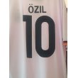 画像1: 大人用 A031 ドイツHOME OZIL*10 エジル 白 16 ゲームシャツ パンツ付 /サッカー/オーダーメイド/ネーム作成/通販/キッズ/ジュニア/子供用/大人用/オリジナル (1)