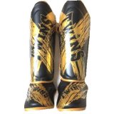 画像: 新品 正規 TWINS レッグガード 黒金 レガース /ボクシング/ムエタイ/グローブ/本革製/通販/大人用/キッズ用/ジュニア/子供用