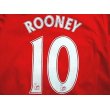 画像1: 子供用 K008 マンチェスターユナイテッド ROONEY*10 ルーニー 20 赤 ゲームシャツ パンツ付 サッカー ユニフォーム (1)