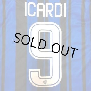 画像: 大人用 A011 インテル インターミラン ICARDI*9 イカルディ 青黒 19 ゲームシャツ パンツ付