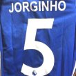 画像1: 子供用 K005 チェルシー JORGINHO*5 ジョルジーニョ 20 青  ゲームシャツ パンツ付 サッカー ユニフォーム (1)