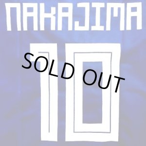 画像: 大人用 A044 日本代表 NAKAJIMA*10 中島 翔哉 青 19 ゲームシャツ パンツ付