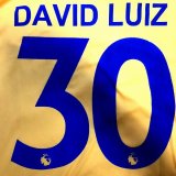 画像: 大人用 A036 チェルシー DAVID LUIZ*30 ダビド ルイス 黄色 19 ゲームシャツ パンツ付 