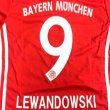 画像1: 大人用 A022 バイエルン LEWANDOWSKI*9 レヴァンドフスキ 赤 20 ゲームシャツ パンツ付  (1)