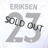 画像: 大人用 A023 トッテナム ERIKSEN*23 エリクセン 20 白AIA  ゲームシャツ パンツ付 サッカー ユニフォーム