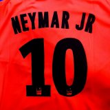 画像: 大人用 A144 パリサンジェルマン NEYMAR JR*10 ネイマール オレンジ ジョーダン 20 ゲームシャツ パンツ付