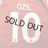 画像: 大人用 A006 アーセナル 赤 OZIL*10 エジル 20 ゲームシャツ パンツ付 